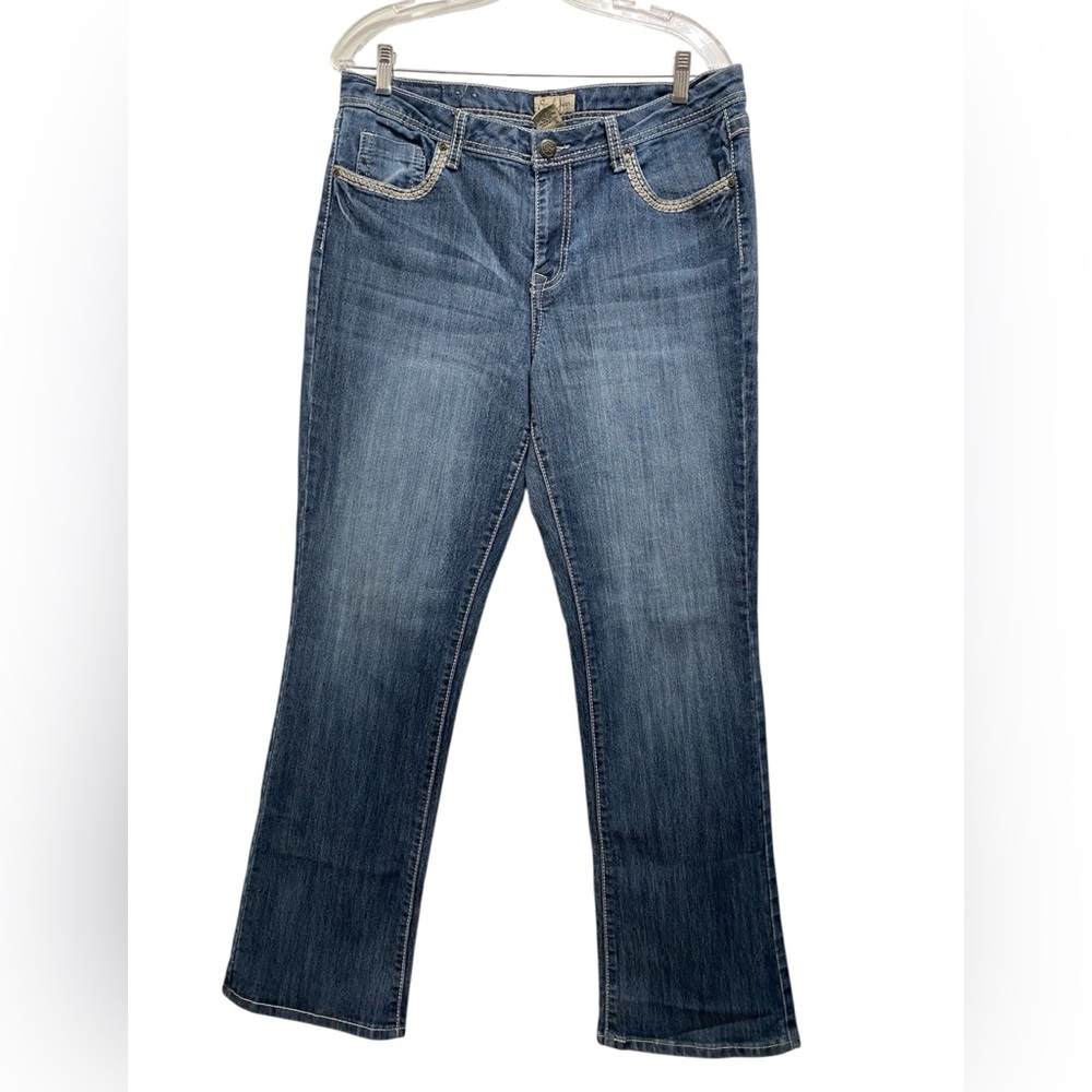 Earl Jeans Flap Pocket Embroidered Denim Jeans